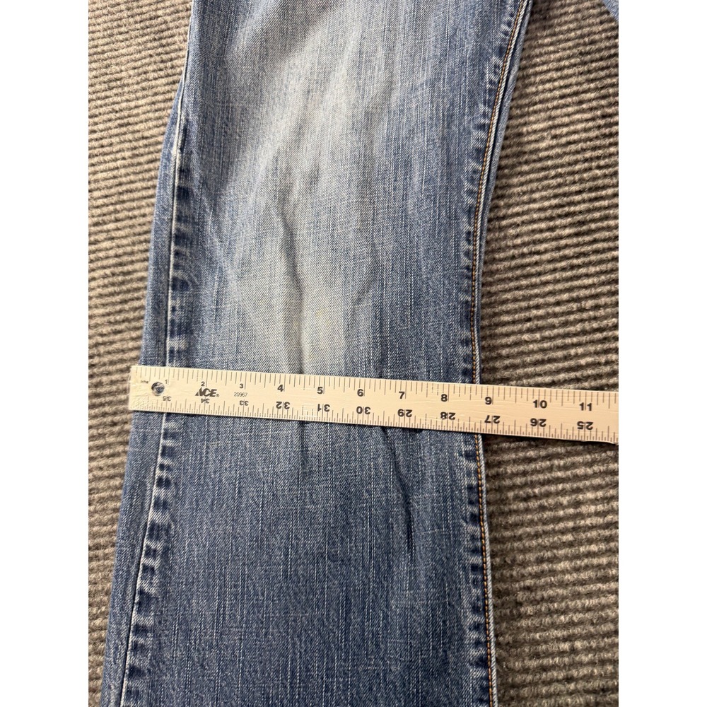Old Navy Bootcut Jeans Womens 33x32 Medium Wash Denim 100% Cotton Blue - Picture 4 of 14